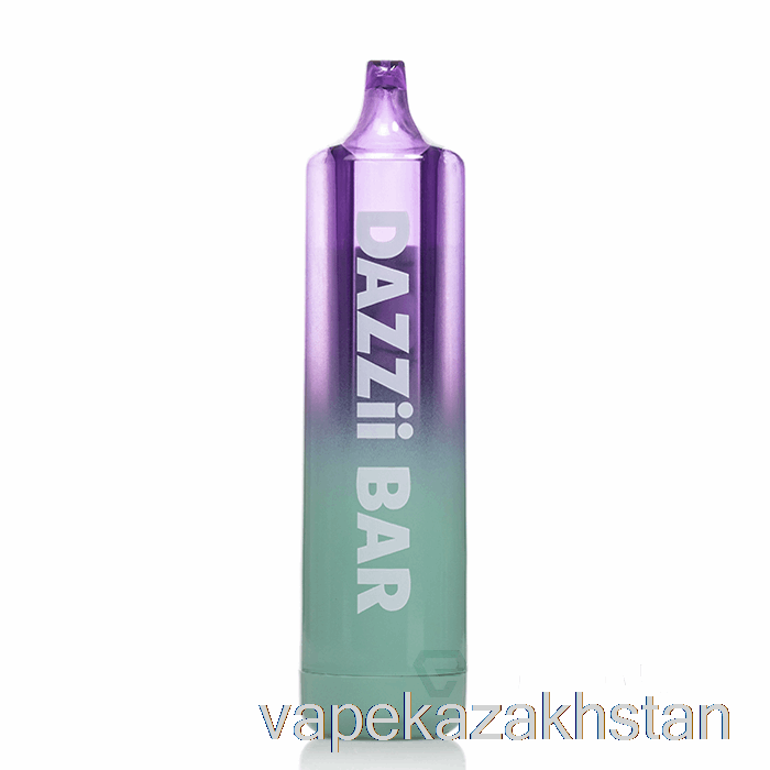 Vape Disposable DAZZLEAF DAZZii BAR 510 Battery Purple / Green